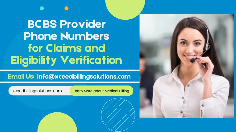 BCBS Provider Phone Numbers for Claims and Eligibility Verification